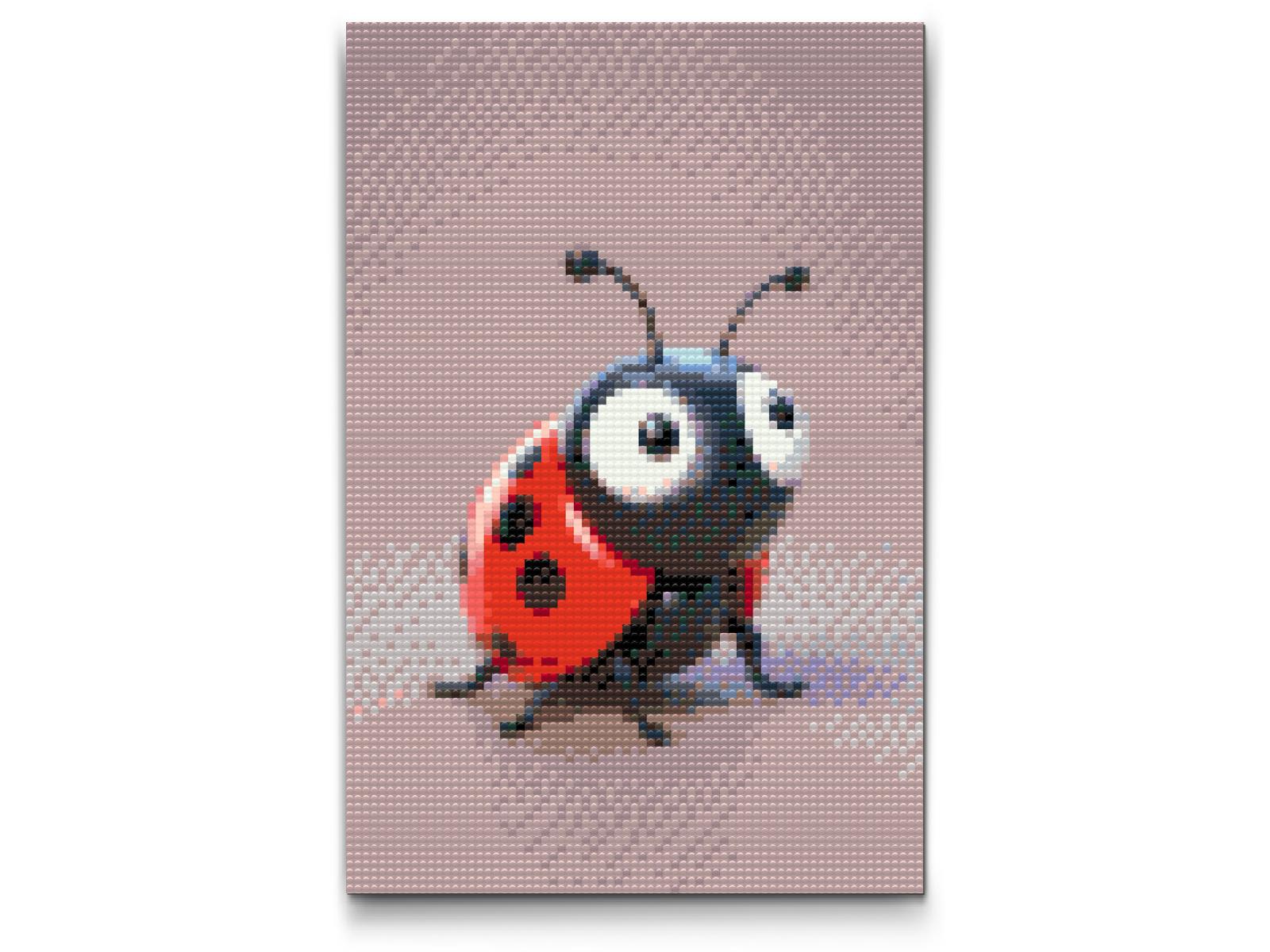 Diamantové malování - Ladybug for children